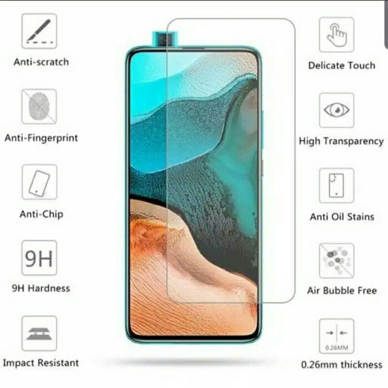 Oppo A33 2020 / A53 2020 Tempered Glass Clear Anti Gores Kaca Bening