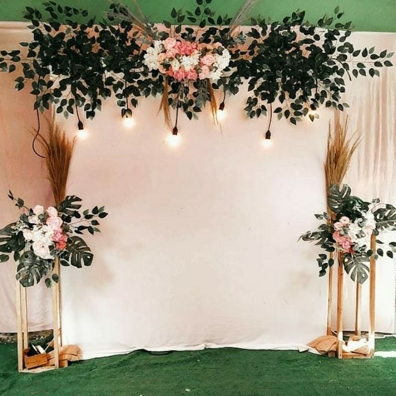 decor paket backdrop murah meriah lamaran/sunatan/7bulanan dll