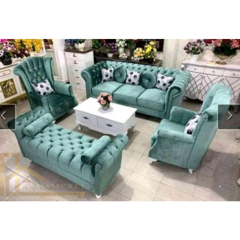 SOFA TURKI CAISAR MEJA DUCO / NANAMEBEL / FURNITURE LAMPUNG