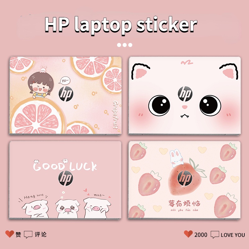 3 Pcs Stiker Pelindung Keyboard Laptop Motif Print Kartun ABC Untuk HP 15-EG 14-eb ProBook 455 G9