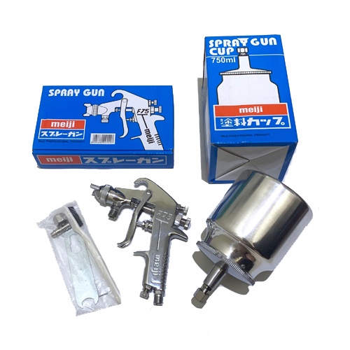 MEIJI Semprotan Cat 750 ML Tabung Bawah / Spray Gun F-75