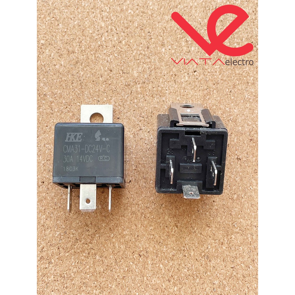 RELAY MOBIL 12V 4PIN 40A RELAY MOBIL 12V 4 KAKI HKE ASLI CMA31-A