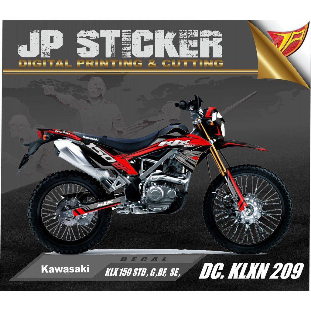 Jual Decal KLX Bf Full Body Stiker Sticker Dekal Klx New STD G BF