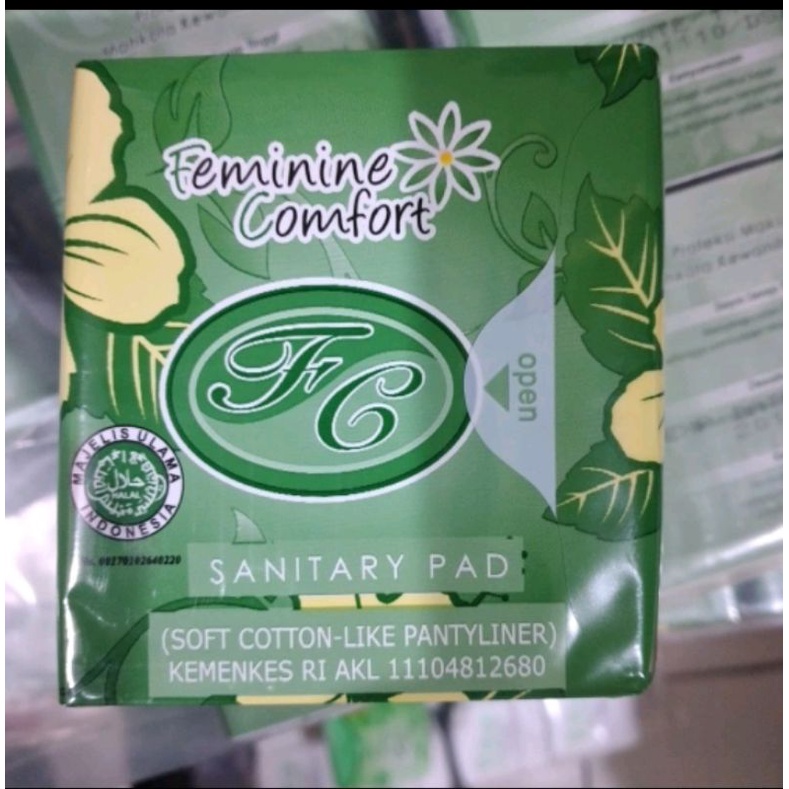 Pembalut Herbal Avail Pantyliner (Hijau) Pembalut Avail Hijau
