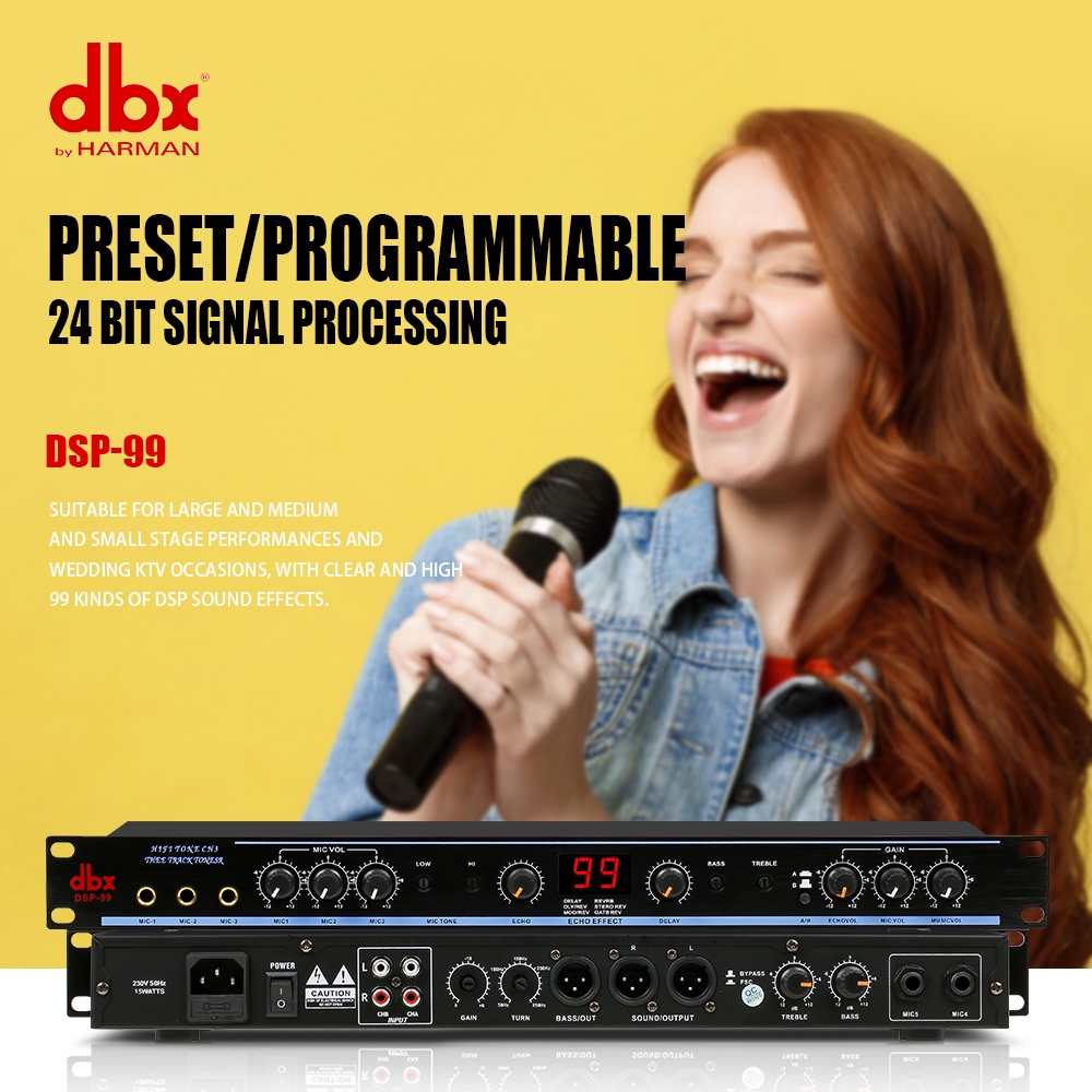 DBX dsp-99 suara front-end profesional DSP99 efek produk efek karaoke reverb profesional COD