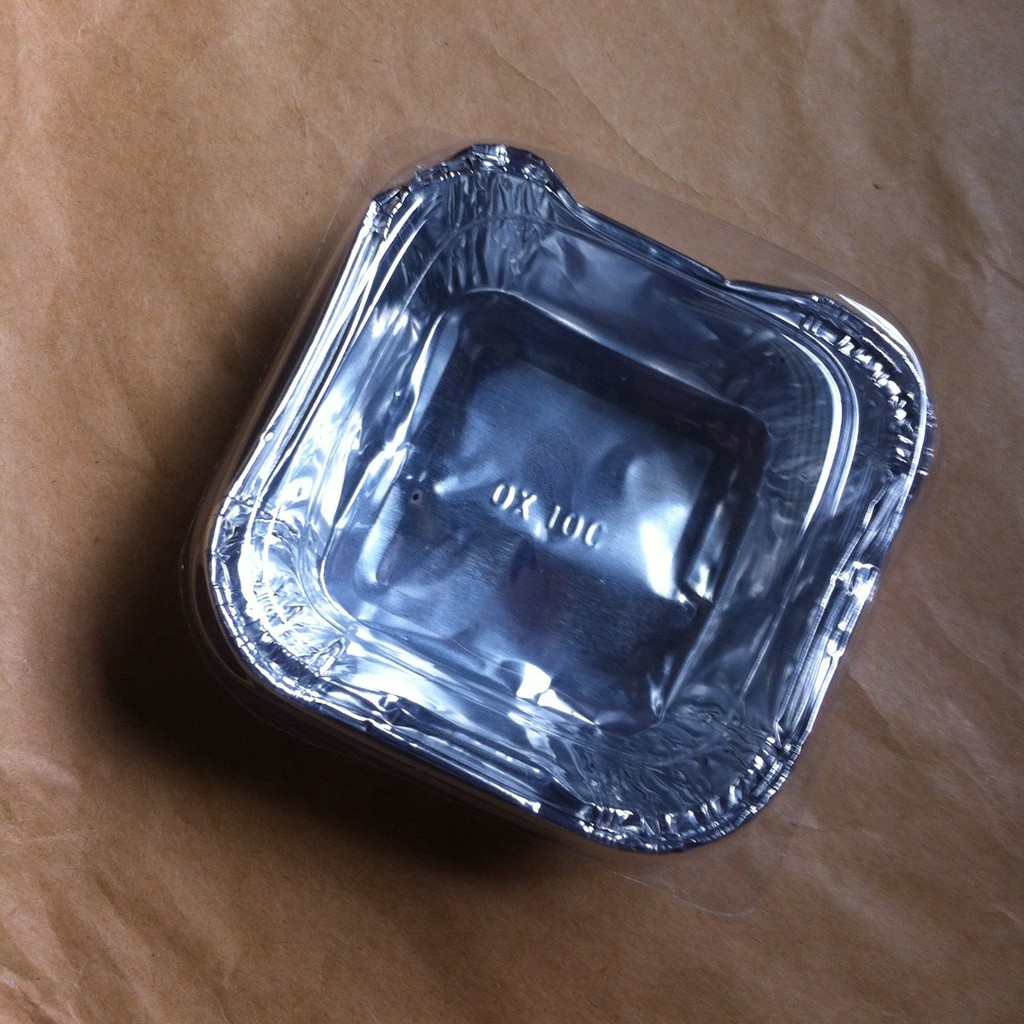 Alumunium Foil Cup + Tutup OX100