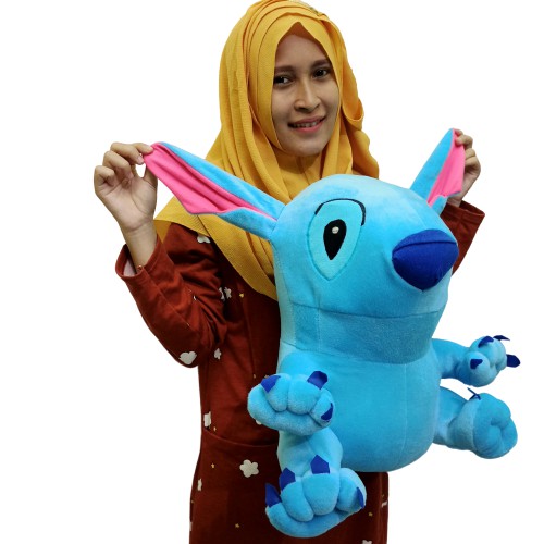 TERMURAH Boneka stitch stit stick size XL bisa ukir NAMA