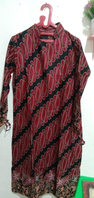 Tunik Batik Wanita M L Xl Xxl Jumbo