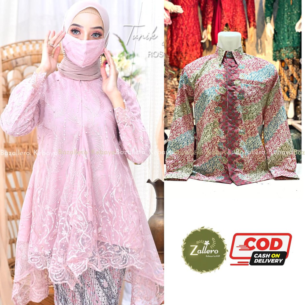 NEW SALE/ KEBAYA TUNIK COUPLE BUSUI - BAJU BATIK COUPLE - KEBAYA COUPLE - BATIK COUPLE - KEBAYA COUPLE - BAJU COUPLE - KEBAYA PESTA - KEBAYA MODERN - KEBAYA PESTA - KEBAYA COUPLE TUNANGAN - KEBAYA KONDANGAN - KEBAYA BRUKAT - KEBAYA pasangan-kemeja pria