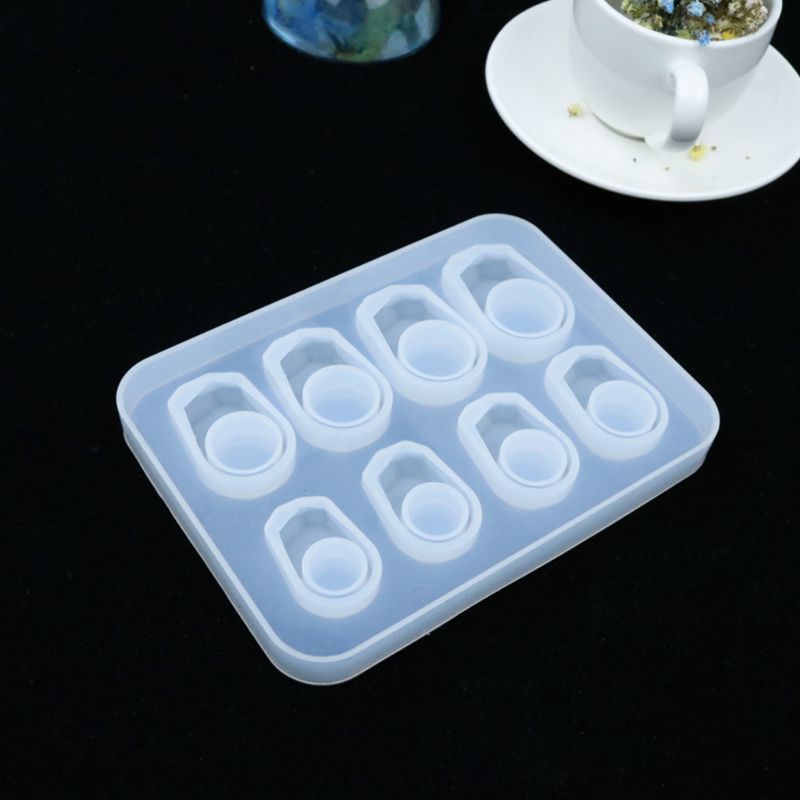 SIY  Silicone Ring Mold Pendant Mould Epoxy Resin Jewelry Making Tool Handmade DIY