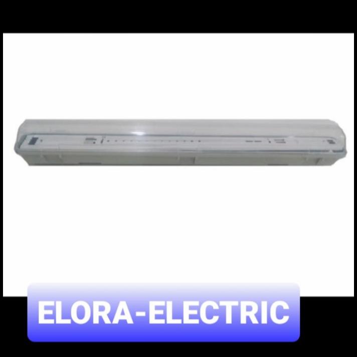 Kap Tl Waterproof 1X18 Ip65 Rumah Lampu Led Tl Waterproof
