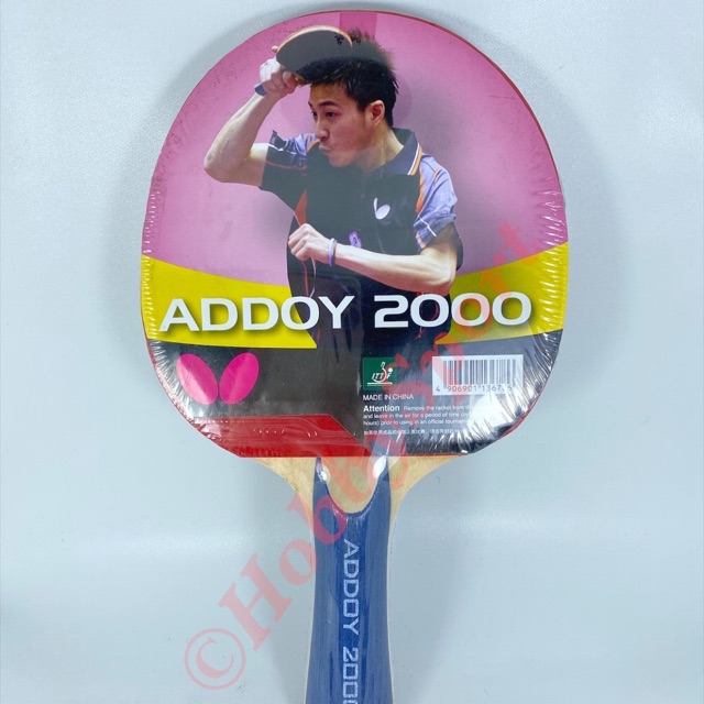 Bat Bet Bad Pingpong Tenis Meja Butterfly Addoy 2000 ITTF Original