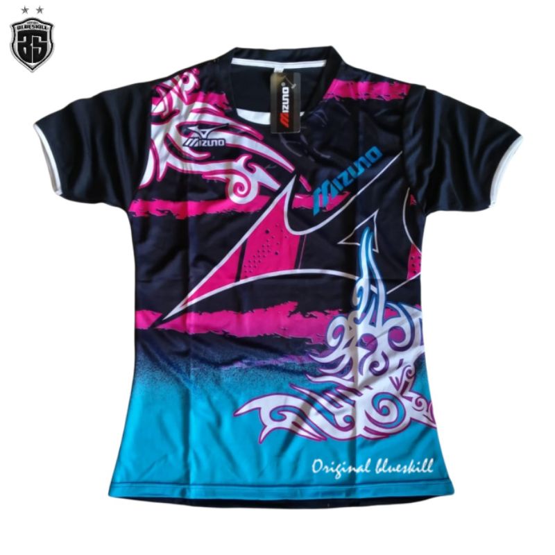 Baju Jersey Olahraga Kaos Voli Volly/Baju voli mizuno terbaru untuk wanita