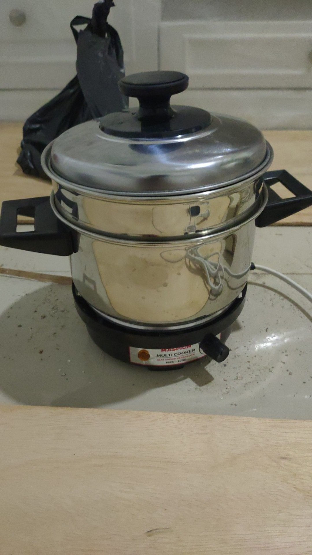 Maspion Mec 2750 Multi Cooker Alat Masak Serbaguna Panci Elektrik