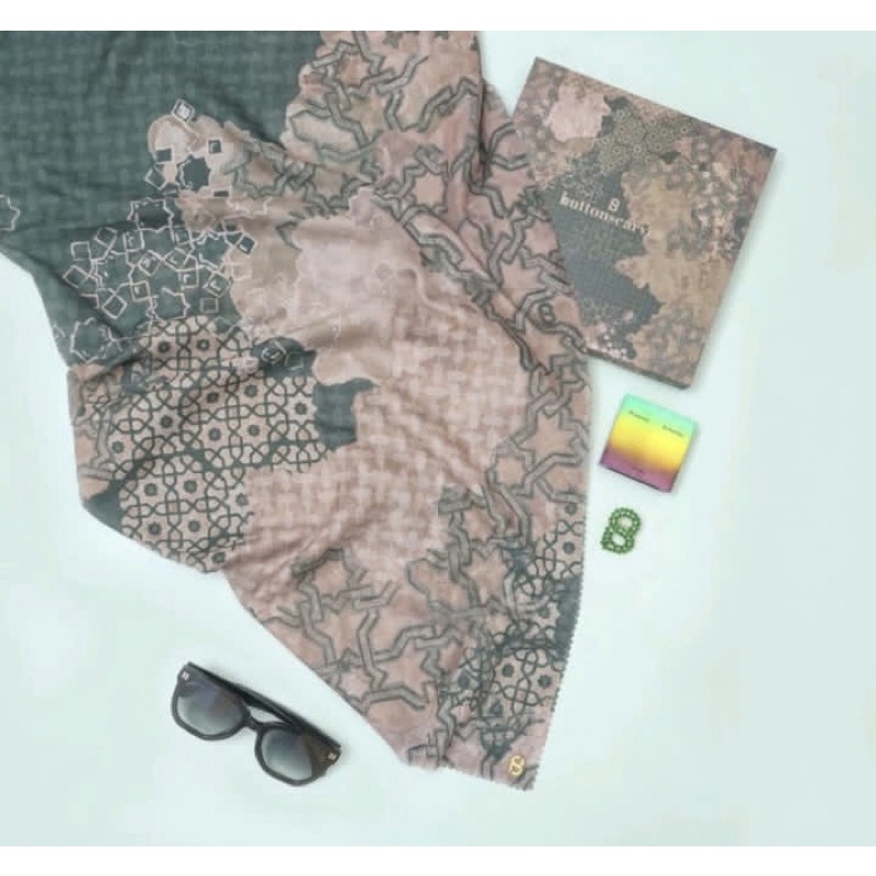 Buttonscarves Haramain Series Emerald