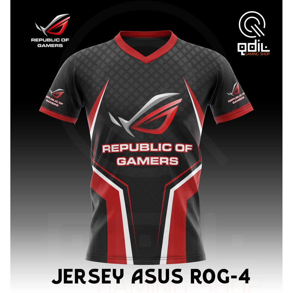 JERSEY KAOS BAJU GAMING ASUS ROG 4