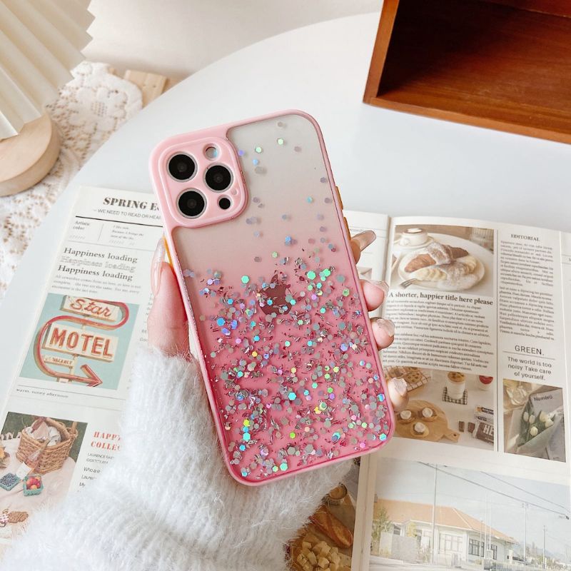 CASE BLING BLING GLITER IMPORT VIVO Y51 REALME C20 VIVO Y51 XIOMI NOTE 8