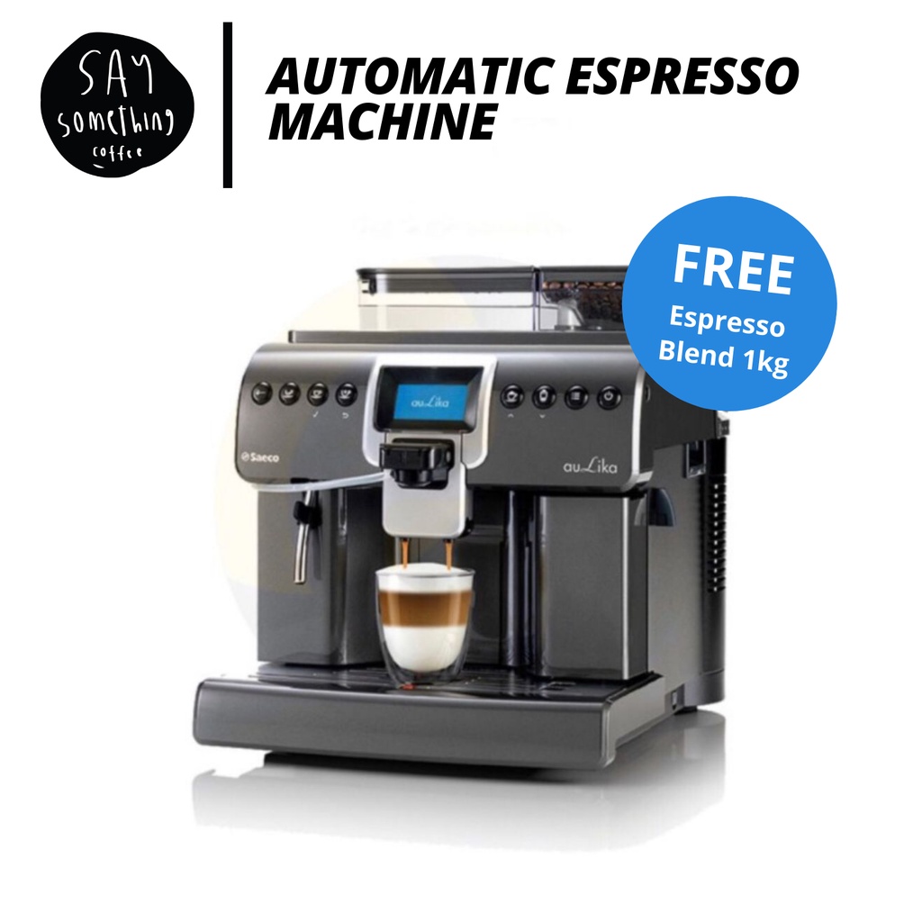Jual Saeco Aulika Focus Automatic Espresso Machine Second, Kondisi