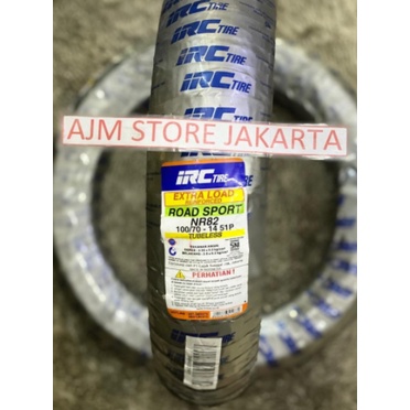 IRC NR82 100/70-14 Tubeless...