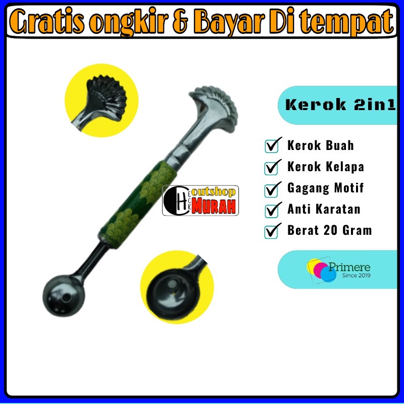 Kerokan Kelapa Muda / Serutan Buah Kelapa