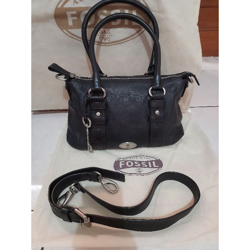 fossil maddox satchel preloved