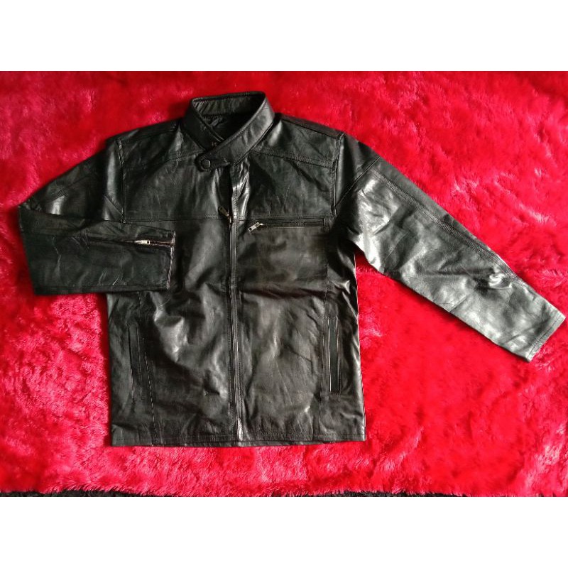 jaket kulit asli second