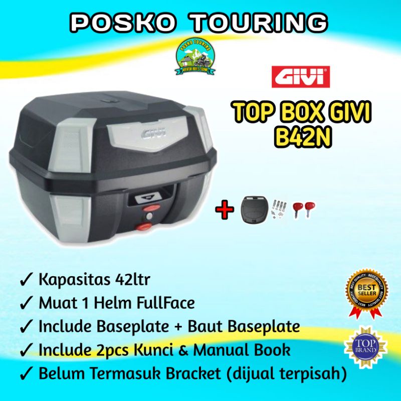 Top Box Givi B42N Antartica | Box Motor Touring