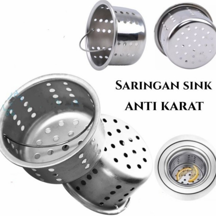 ☛TK☚ R628 SARINGAN AFUR / SARINGAN SINK STAINLESS / SINK CUCI PIRING / SARINGAN WASTAFEL