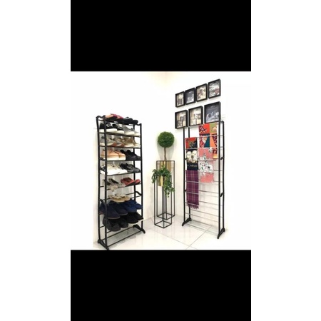 rak sepatu atau hijab merek H.A