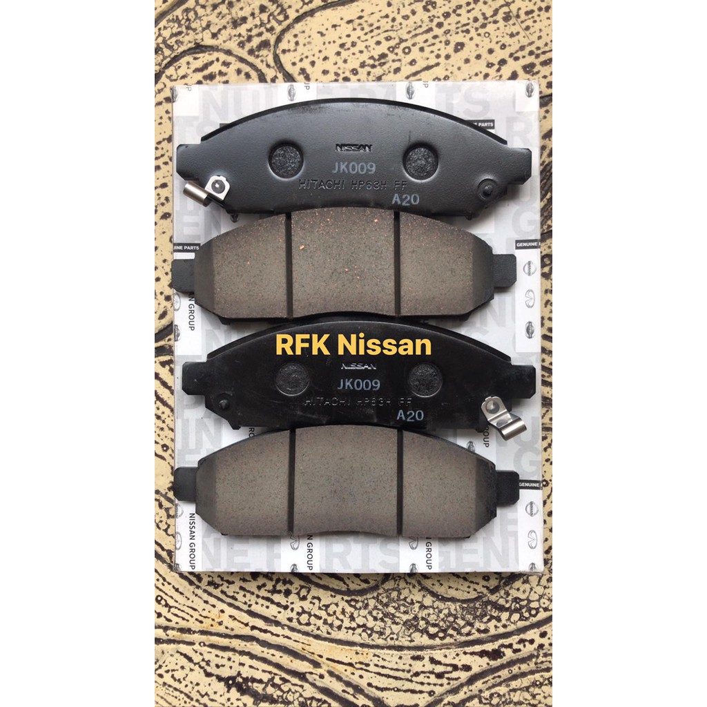 Kampas Rem Brake Pad Depan Nissan Serena C26 Navara D40 Original 100%