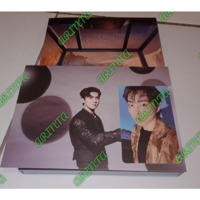 Photocard Xiumin Dftf pb 1 & Postcard Sehun