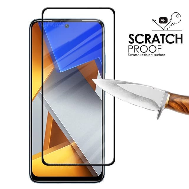 POCO M4 PRO 4G TEMPERED GLASS 2IN1 FULL LAYAR &amp; KAMERA