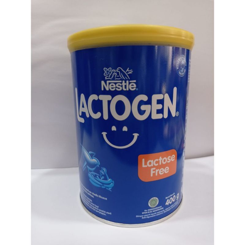 LACTOGEN LLM BEBAS LAKTOSA 400 GR 0-12 BULAN EXP 2024 ( UNTUK DIARE ANAK DENGAN NUTRISI LENGKAP )