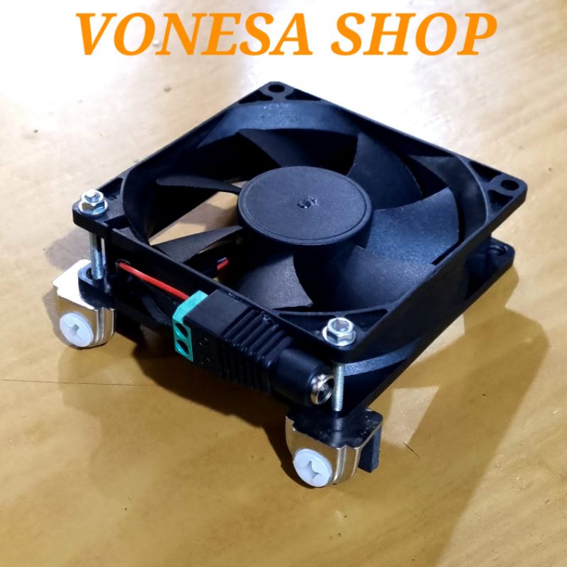 SALE Kipas pendingin aquascape Aquarium fan cooler 12V (dengan atau tanpa adaptor)