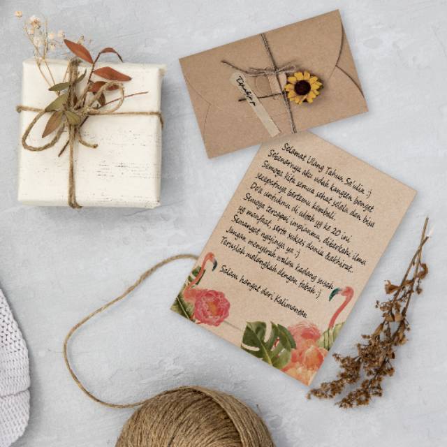 

Perlengkapan kado Rustic vintage