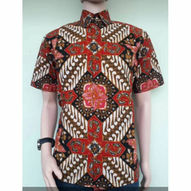 Hem batik tulis bahan katun batik pekalongan