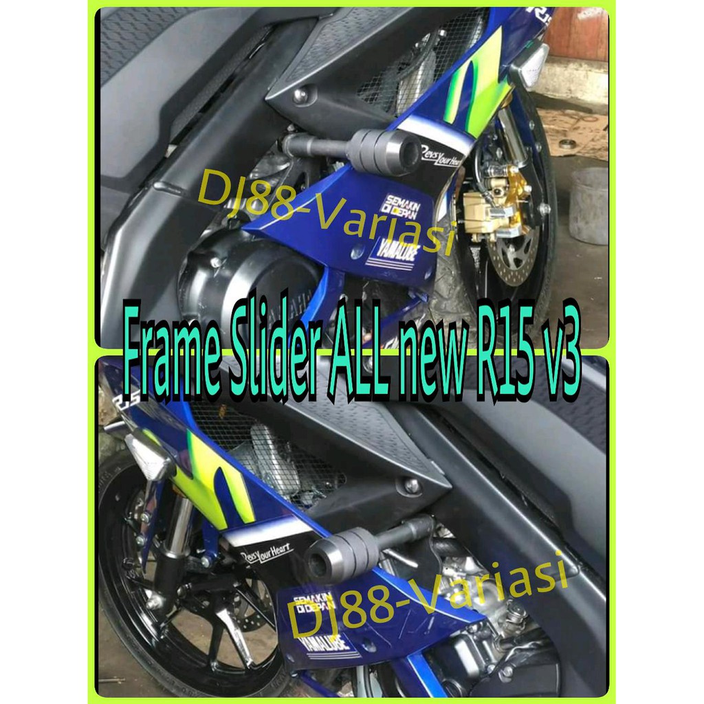 Great Frame Slider All New R15 V3 Vva Pelindung Fairing Body R15