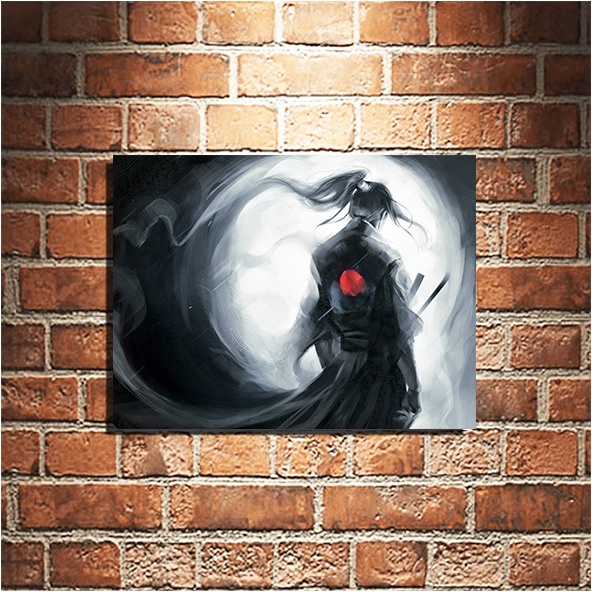 Poster SAMURAI X Hiasan Dinding Poster Kayu 02 Pajangan Dinding