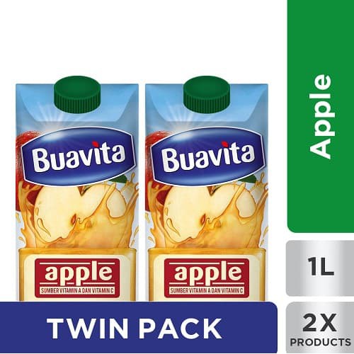 

PROMO BUAVITA JUICE APEL 1000ML TWINPACK TERMURAH