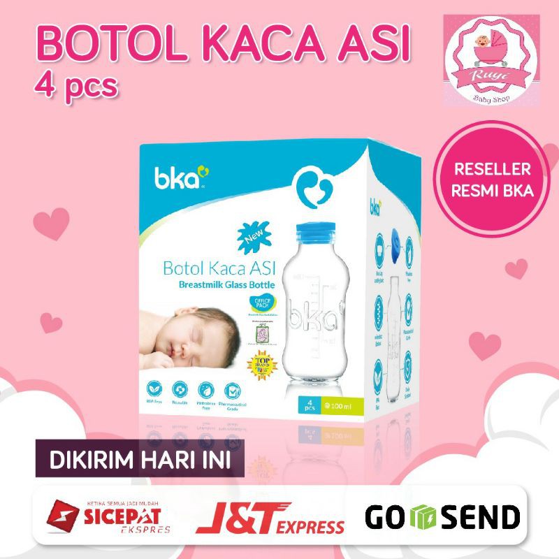 BKA botol asi 100ml isi 4