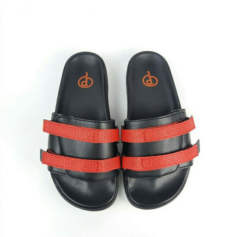 Sendal slip Wanita Donatello PD.630102 Merah & Silver 36-40