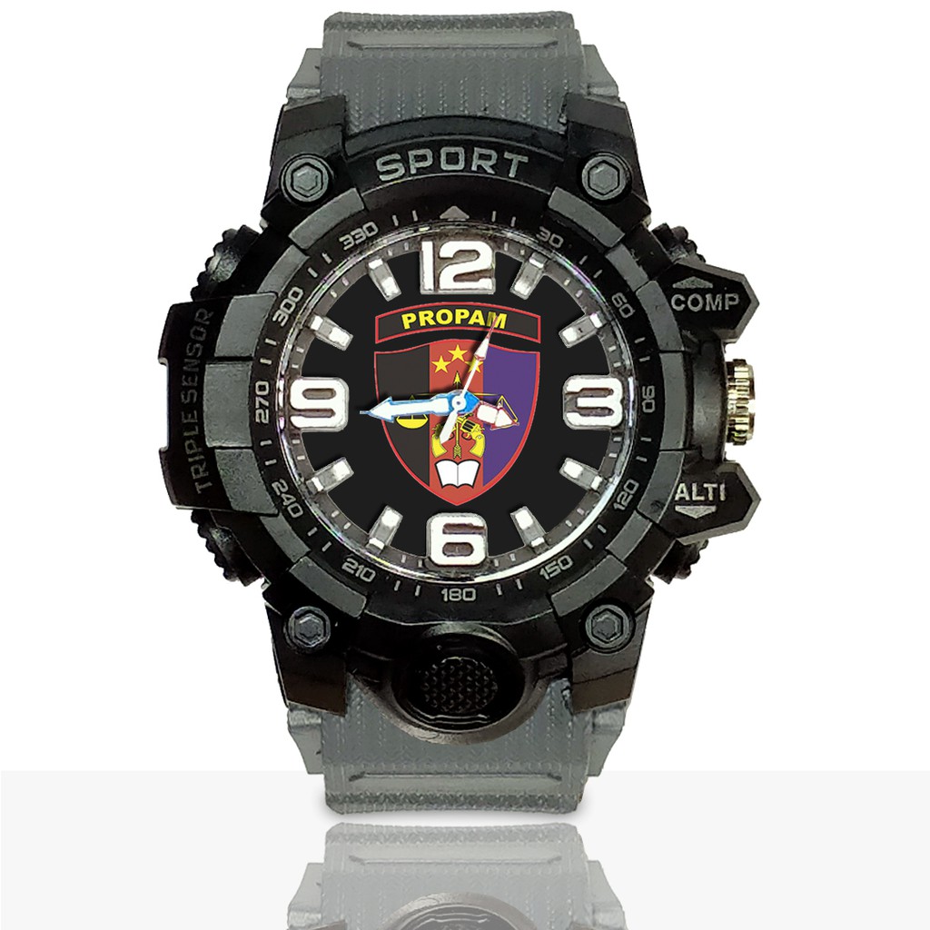 Jam Tangan Custom PROPAM Ruber- Water Resistant