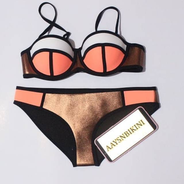 Bikini swimsuit swimwear neoprene baju renang wanita