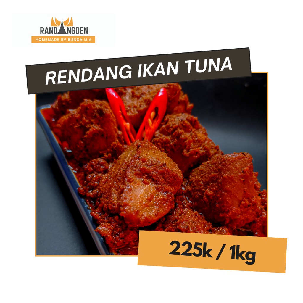 

RENDANG IKAN TUNA enak homemade murah tahan lama