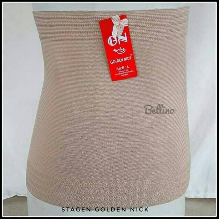 Super Jumbo Stagen Perekat Golden Nick Size XL XXL XXXL Korset Pelangsing Model Rekat Penekan Lemak