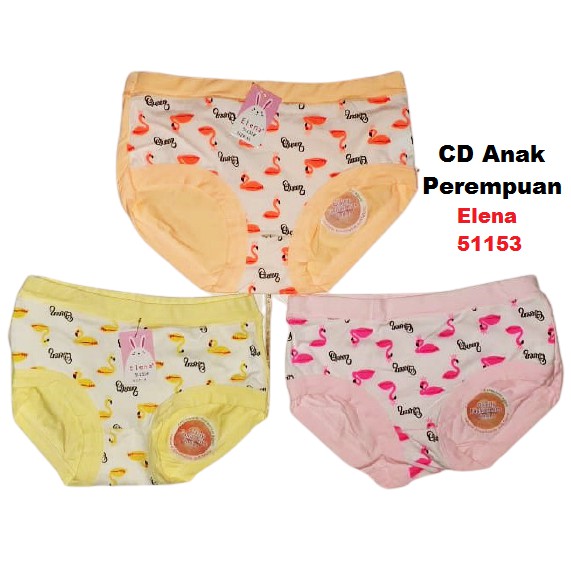 CD Celana Dalam Segitiga Super Soft Lembut Anak Perempuan Cewek Elena 51161, 51152, 51153, 51144, 51146, 51147