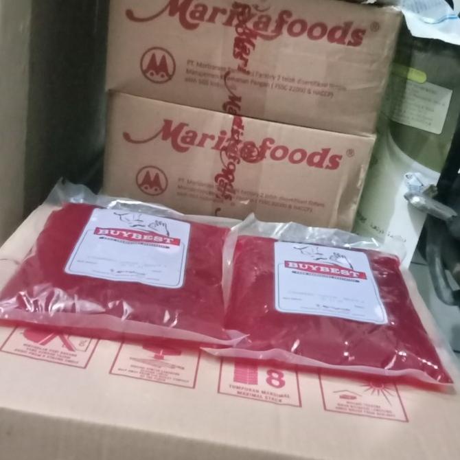 

Mariza Buybest Strawberry Topping 1 Kg PRODUK TERBATAS Kode 449