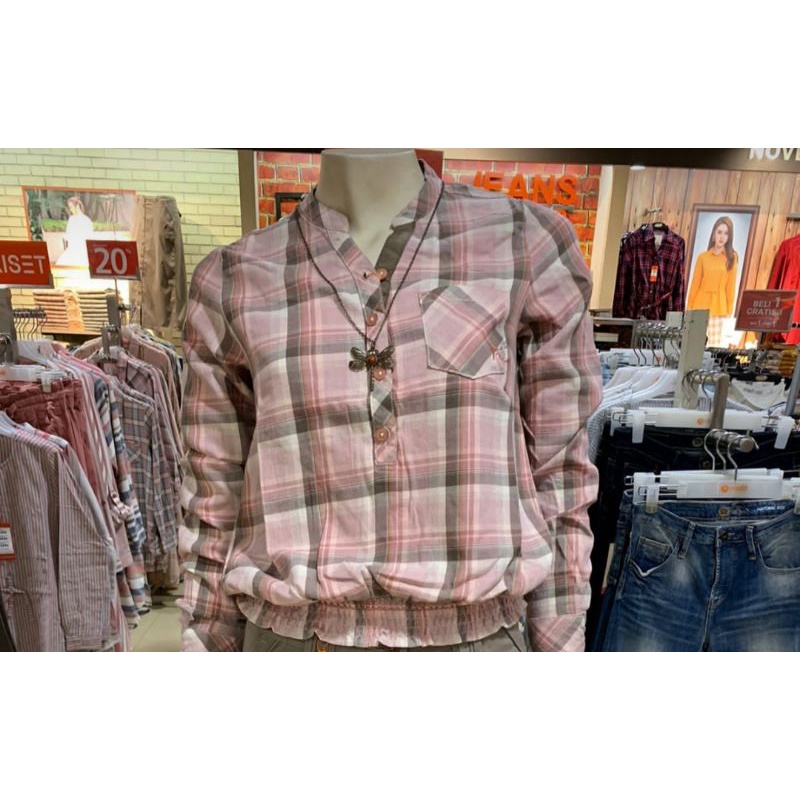 blouse wanita triset