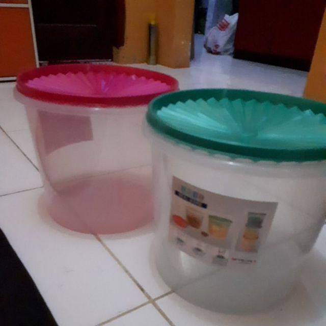Sealware/toples/tempat Kerupuk 10ltr Plastik Komet Star Makanan Kue Es Biskuit
