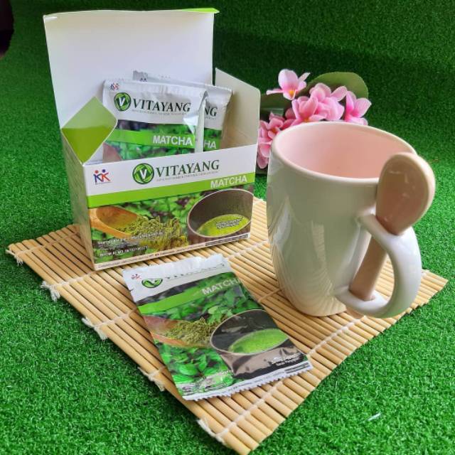 

Vitayang Matcha Minuman Teh Hijau ber-Klorofil